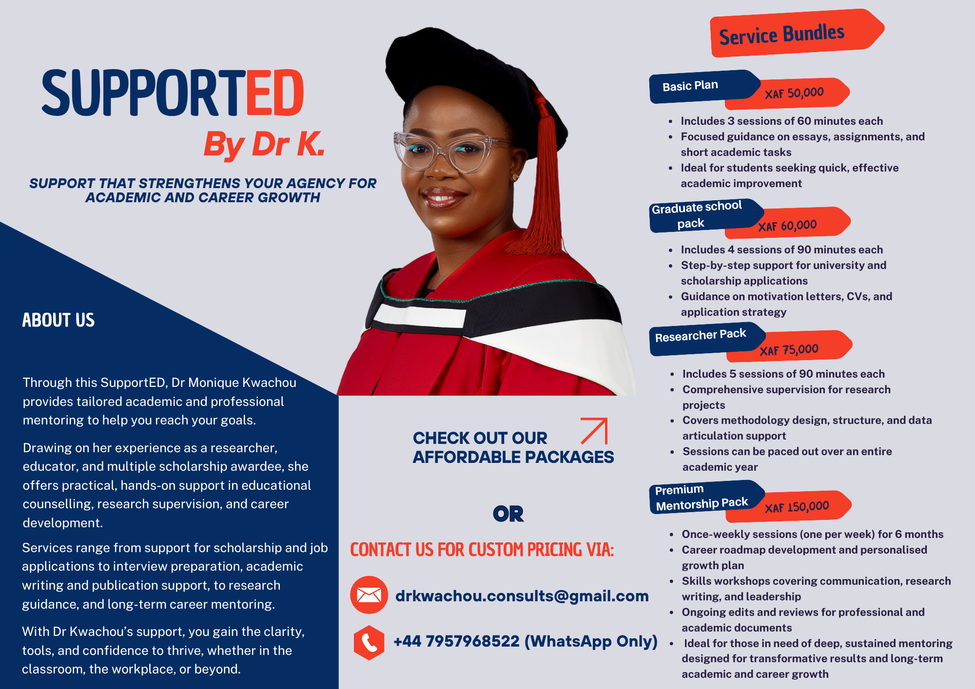 Supported by Dr K Brochure